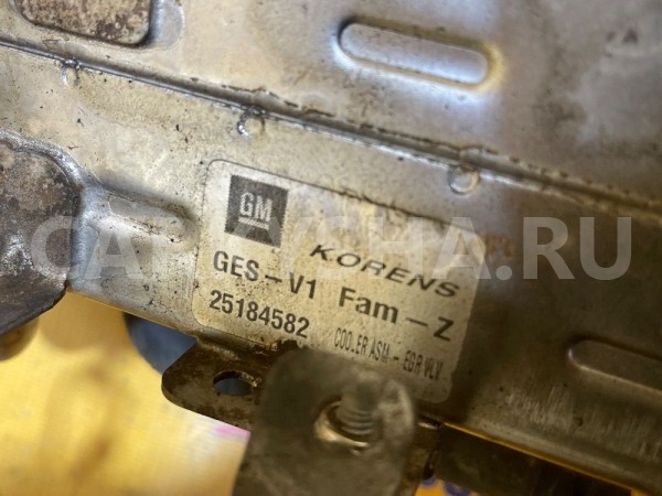 Клапан EGR Chevrolet Captiva I рестайлинг (2011—2013) Chevrolet Captiva оригинальный номер 25185316