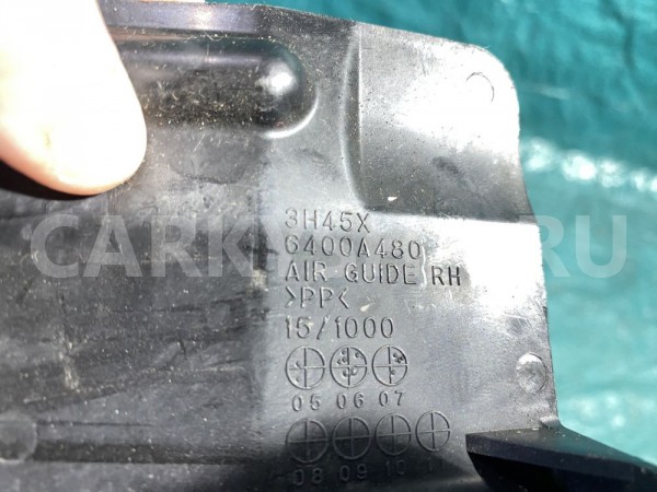 Кронштейн передней панели Citroen C-Crosser I Citroen C-Crosser оригинальный номер 6400A480