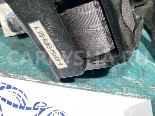 Ремень безопасности задний центр Honda Cr-V 3 RE Honda CR-V оригинальный номер 82480SWWG01ZA