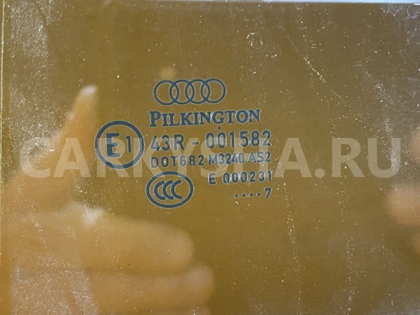 Стекло задней правой двери Audi Q7 4L Audi 200 оригинальный номер 4L0845206A