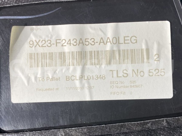 Накладка внутренняя средней левой стойки Jaguar XF Jaguar XF оригинальный номер C2Z12230LEG