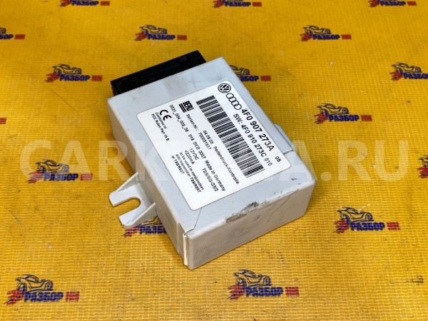 Блок управления давления в шинах Audi Q7 4L (2005—2009) Audi 200 оригинальный номер 4F0910273C