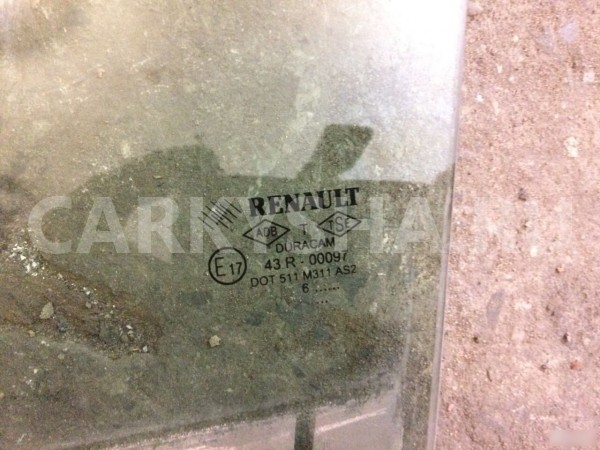 Стекло двери задней левой Renault Megane II Renault 20 оригинальный номер 8200493043