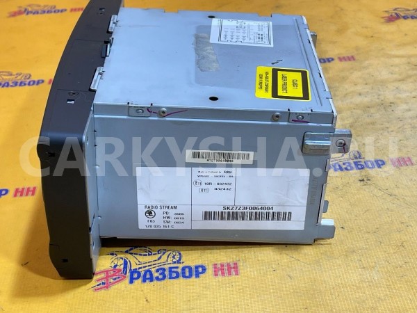 Магнитола Skoda Octavia II (2004—2009) Skoda Octavia оригинальный номер 1Z0035161C