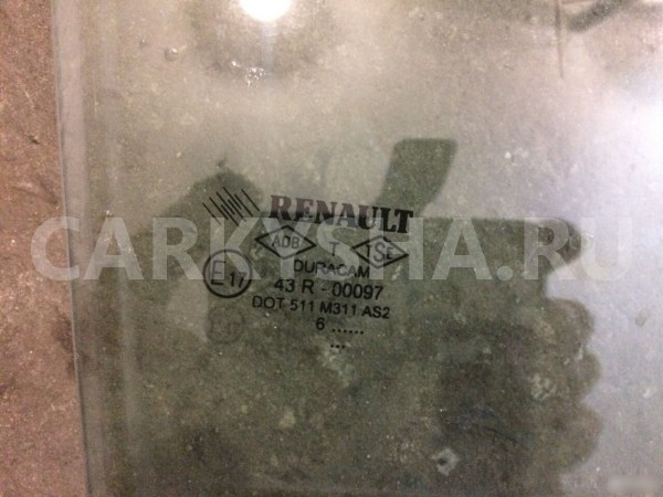 Стекло двери задней правой Renault Megane II (2002—2006) Renault 20 оригинальный номер 8200493040