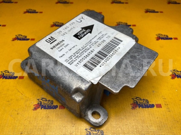 Блок безопасности SRS Opel Astra G (1998—2009) Opel Astra оригинальный номер 09180799